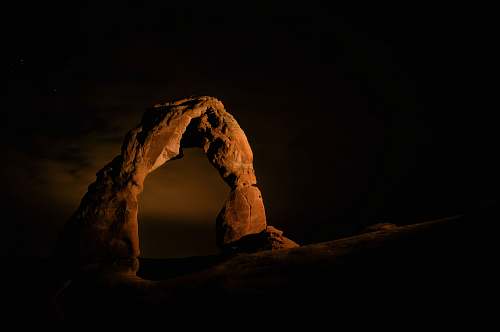 delicate arch Arches National Park ,Utah brown